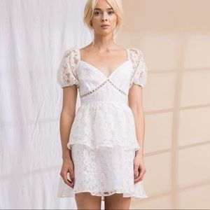 Meadows Little White Dress